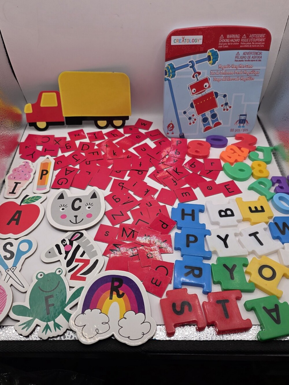 Magnet Lot Letters Alphabet Learning ABCs Pre K Kindergarten